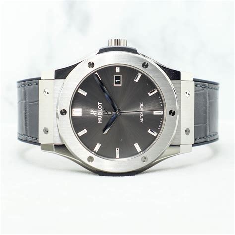 hublot classic fusion racing grey titanium preis